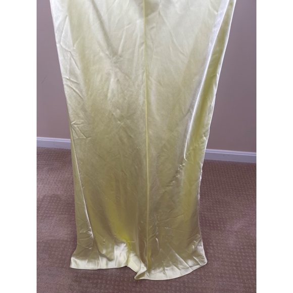 SELF-PORTRAIT x Christopher Kane Lace Satin Crystal Embellished Maxi Dress Sz 0 - Picture 10 of 16